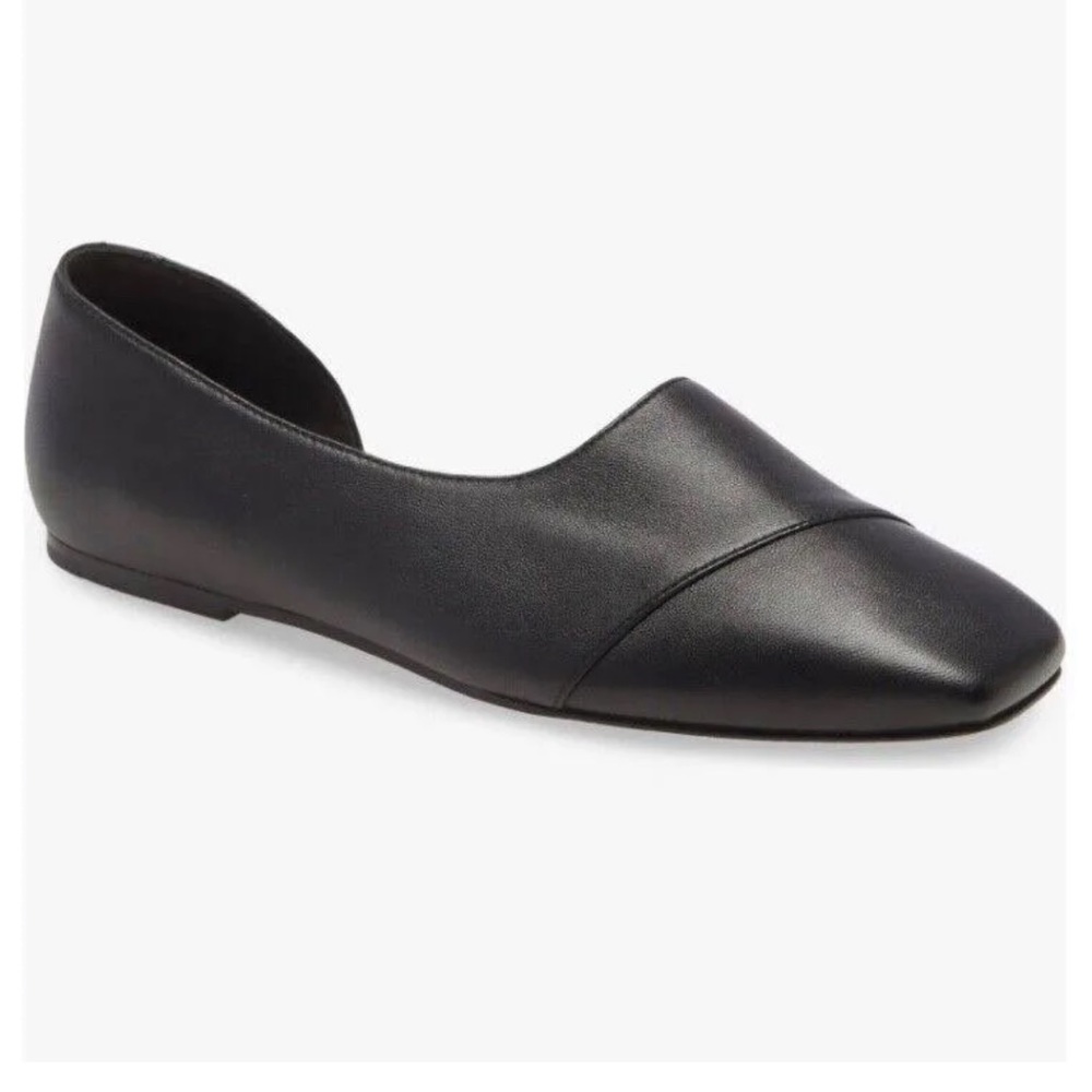 New Vince cyder square toe d’orsay black shoes size 8